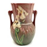 Vintage Roseville Iris Double-Handled Vase-