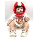 Klowns by Kay Porcelain Head Doll 21"