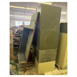 (7) Wooden Display Boxes Various Sizes (1) Panel