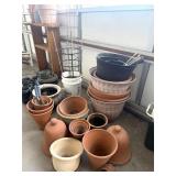 Planting Pots & More; Terracotta, Plastic, Galv.