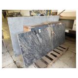 (2) Granite Counter Slabs 28"x66" & 38"x66"