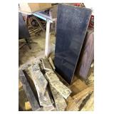 Granite spices, (2) 16"x39"