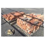 (2) Pallets of Red Bricks