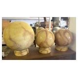 (5) Large Fiberglass Finials