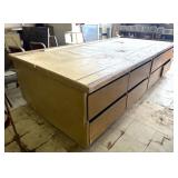 Layout / Sewing Table w/ Drawers 62"x120"x29"