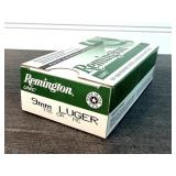 (50) Rnds. 9mm Remington, 115 Gr MC