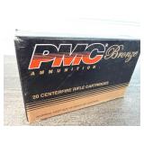 (20) Rnds. 5.56 PMC Bronze 55 Gr. FMJ-BT