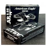 (40) Rnds. 5.56, American Eagle, X193 FMJ