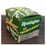 (500) Rnds. .22 LR, Remington Thunderbolt