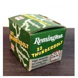 (500) Rnds. .22 LR, Remington Thunderbolt