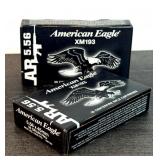 (40) Rnds. 5.56, American Eagle, X193 FMJ