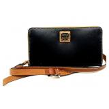 Black Dooney & Bourke Wallet Clutch 8.5" x 4.5"
