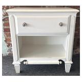 Vaughn Furniture Co White Night Stand 26" x 16" x