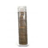 Wheat Cents in Tube