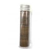 Wheat Cents in Tube