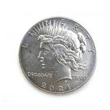 2021 Peace Dollar