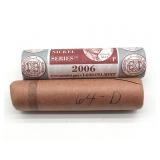 Roll of 2006 Westward Journey Nickels and Roll of