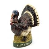 Vintage Wild Turkey Decanter Bottle 10.5"