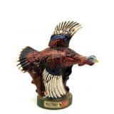 Vintage Wild Turkey Decanter Bottle 11"