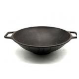 Lodge Cast Iron Wok 18.25" x 14.5" x 4.5"- P14W