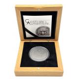 999 Silver One Ounce Round 2019 Wildlife