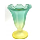 Vintage Libbey Frosted Glass Sundae/Parfait Dish