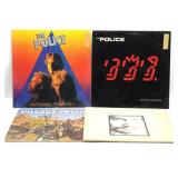 (4) Vinyl Record Albums : The Police, Cat