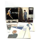 (5) Vinyl Record Album : Billy Joel, Bruce