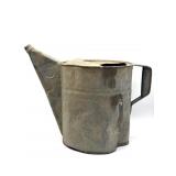 Vintage Galvanized Watering Can 12.5" Tall -