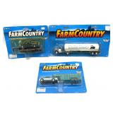 Ertl Farm Country Die Cast Trucks and Trailer