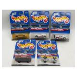 (5) HotWheels Cars in Original Packaging