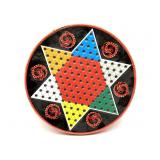 Vintage Chinese Checkers Tin Board Game 12.5ï¿½-