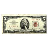 Series 1963 Red Seal Two Dollar Note