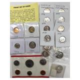 1986 Mint Set Part, Proofs, and More Coins