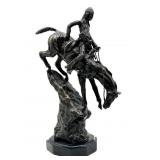 Frederic Remington "The Mountain Man" Bronze