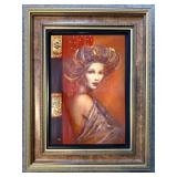 "Bella Ina" by Csaba Markus Caldograph with