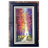 "Going Into the Night" by Slava Ilyayev Serigraph