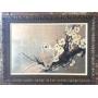 "Owl with Chop" by Patrick Guyton Mixed Media on