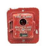 Vintage Fire Alarm Panel 8" x 9"
