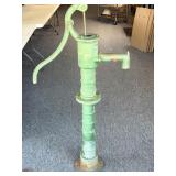 Painted Cast Iron Pump 54"