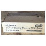 Spotnails 5/8" Carton Closing Staples in Box -