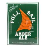 1993 Full Sail Amber Ale Glass Sign 15" x 20"