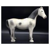 Vintage Large Plaster/Ceramic Painted Horse 14" x