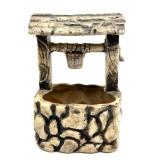 Vintage Wishing Well Ceramic Planter 4.5" x 3" x