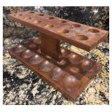 Wooden Pipe Stand, 5x10