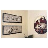 Bistro Chef Wall Decor - (10) pieces- 21.5"