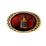 Jack Daniels Brass Belt Buckle