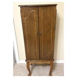 Jewelry Dresser 16" x 12.5" x 39.5"