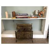 Wood Carved Camel, Travel Books, Metal Magazine
