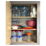 Glass and Plastic Food Containers